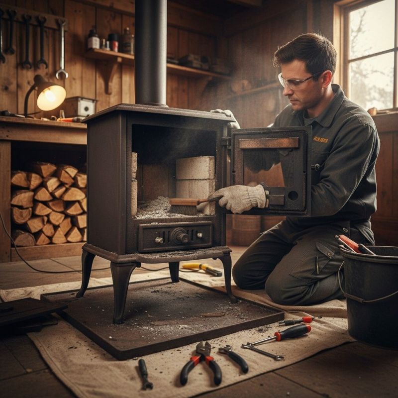 Wood Burning Stove Repair