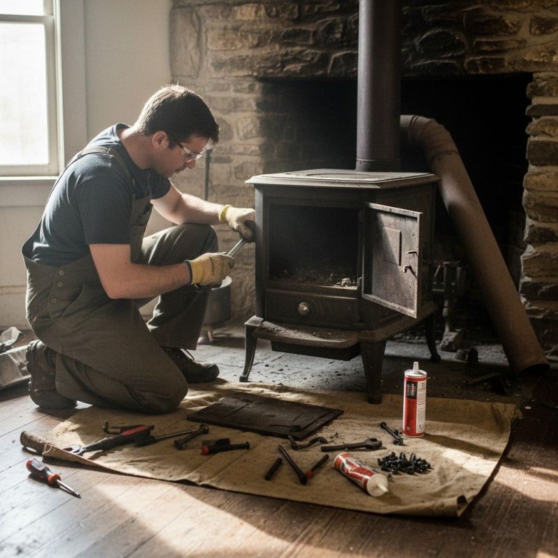 Wood Burning Stove Repair