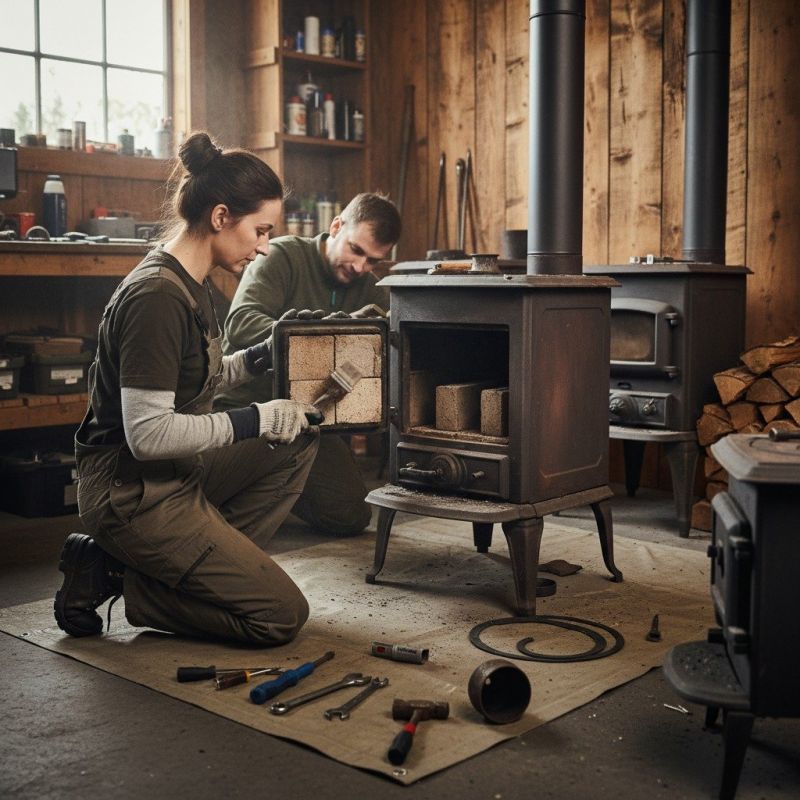 Wood Burning Stove Repair